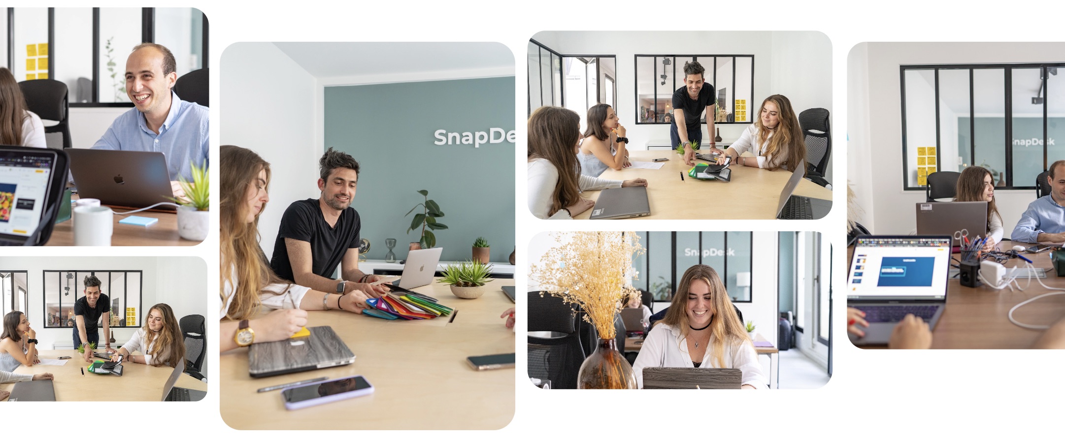 bureaux flexibles équipe commerciale