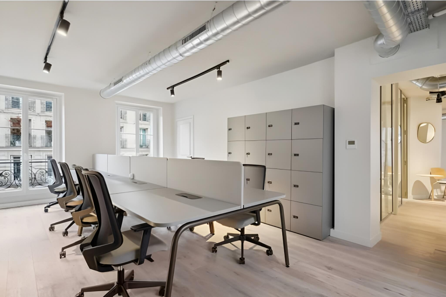 location bureaux taillandiers paris turbigo sentier eme flexibles snapdesk 1